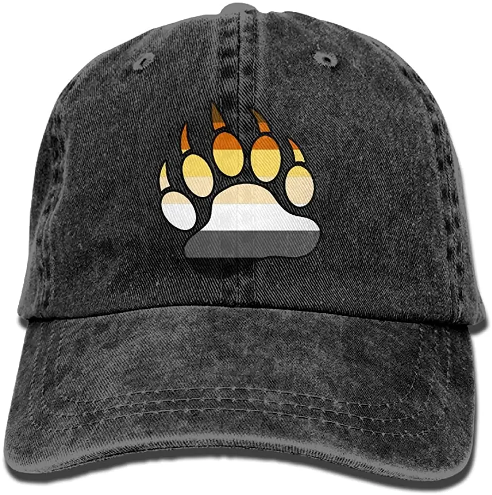 Top Trends: 2020 Best SellingYISHOW Bear Pride Paw Unisex Denim Bucket Hat Novelty Visor Caps Shoppable Styles