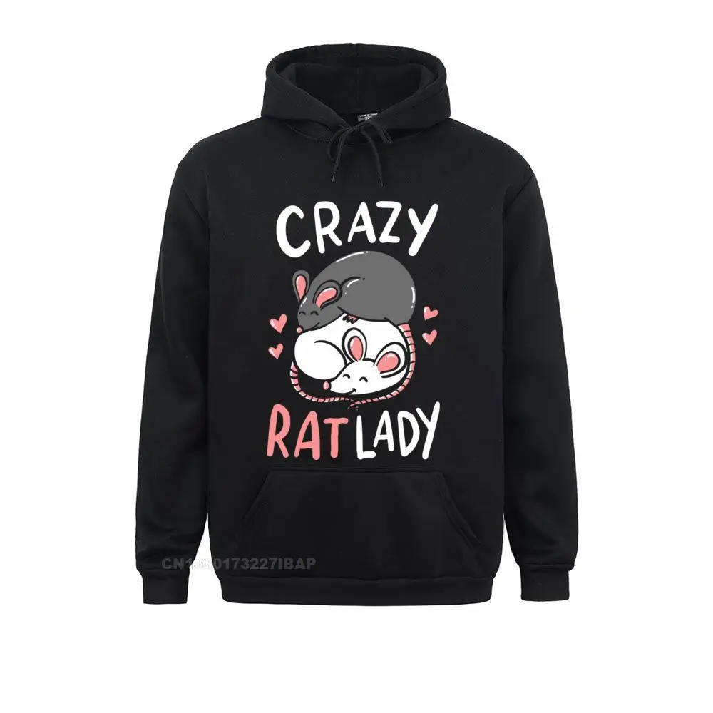 Top Trends: Rat Rats Crazy Rat Lady Love Cute Funny Pet Pullover Hoodie Moto Biker Hoodies Camisas Men Sweatshirts Cool Clothes Prevalent Shoppable Styles