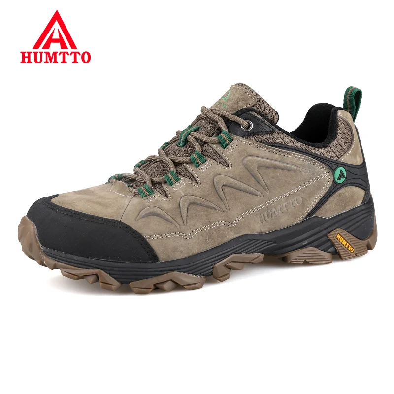 Top Trends: HUMTTO Waterproof Hiking Shoes For Men Leather Trekking Boots Women Camping Ankle Boots Mens Hunting Mountain Tactical Sneakers Shoppable Styles