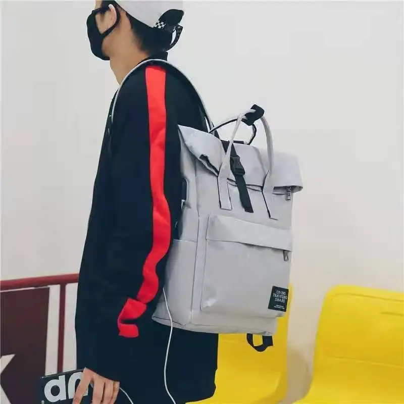 Top Trends: Large Capacity Backpack Business Notebook Tablet Bag Support USB Charging Student School Bags Universal Travel Back Pack Handbag Shoppable Styles