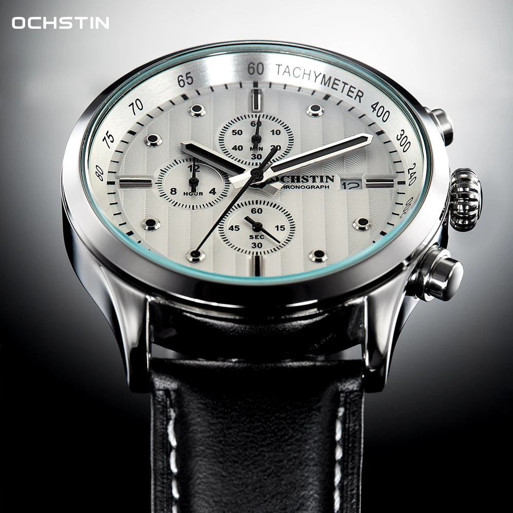 Top Trends: 2023 NEW OCHSTIN Men Watch Luxury Waterproof Luminous Chronograph Date Man Wristwatch Military Quartz Men&#039;s Watches High Quality Shoppable Styles