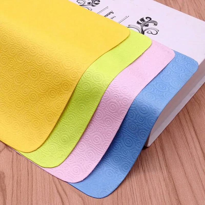 Top Trends: 10Pcs Chamois Glasses Cleaner Clouds Microfiber Glasses Cleaning Cloth For Lens Phone Screen Cleaning Wipes Shoppable Styles