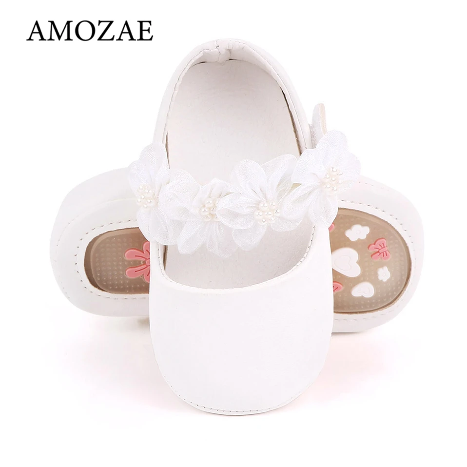 Top Trends: New Cute Floral Baby Girls Shoes For Newborn 2023 Infant Toddler Girl Princess Shoe Soft Sole Prewalker Anti-slip Baby Shoes Shoppable Styles