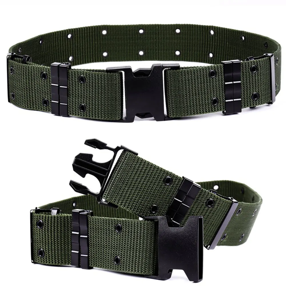 Top Trends: HOT SALES！！！New Arrival Adjustable Outdoor Survival Tactical Emergency Rescue Canvas Military Waist Belt Wholesale Dropshipping Shoppable Styles - Image 4