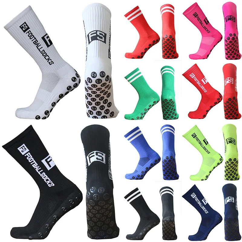 Top Trends: Sports Men Women Anti Slip FS Football Socks Baseball Rugby Grip Soccer Socks Shoppable Styles