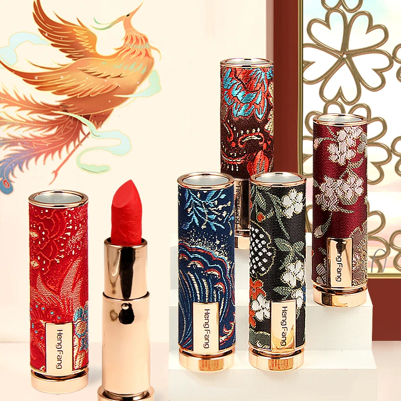 Top Trends: Oriental Classical Beauty Vintage Velvet Lipstick Matte Pigmented Waterproof Lasting Lip Makeup Silky Touch Charming Cosmetics Shoppable Styles - Image 4