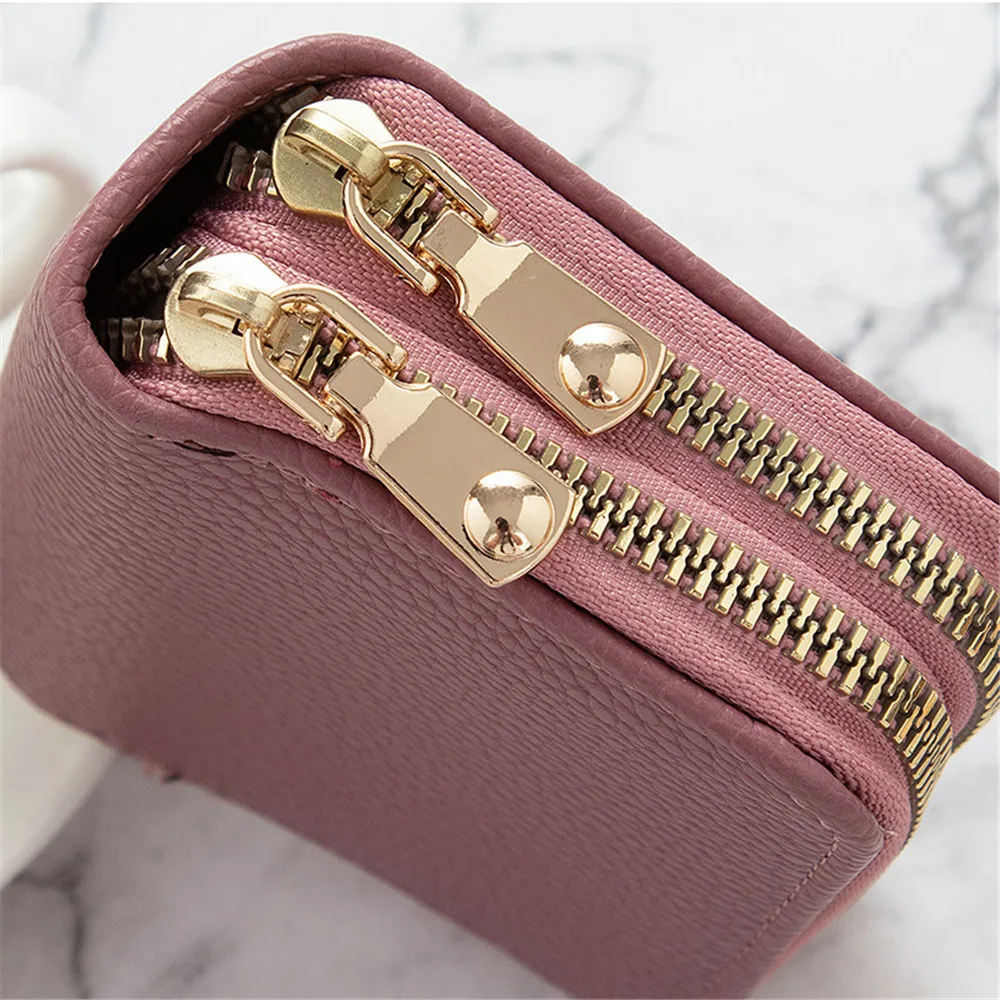 Top Trends: 2023 New Women Wallet Woman Zipper Wallet Coin Purse Pouch Ladies Short Wallet Large Capacity Card Holder Bag Accessories Shoppable Styles - Image 5