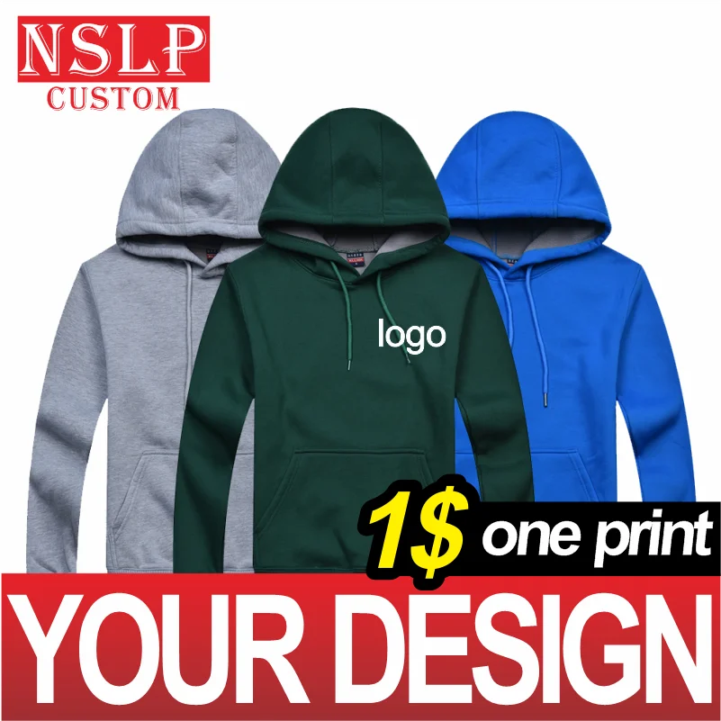 Top Trends: Solid Color Hoodie Versatile Basic Top Men&#039;s And Women&#039;s Autumn And Winter Sweaters Can Customize Your Logo NSLP Shoppable Styles