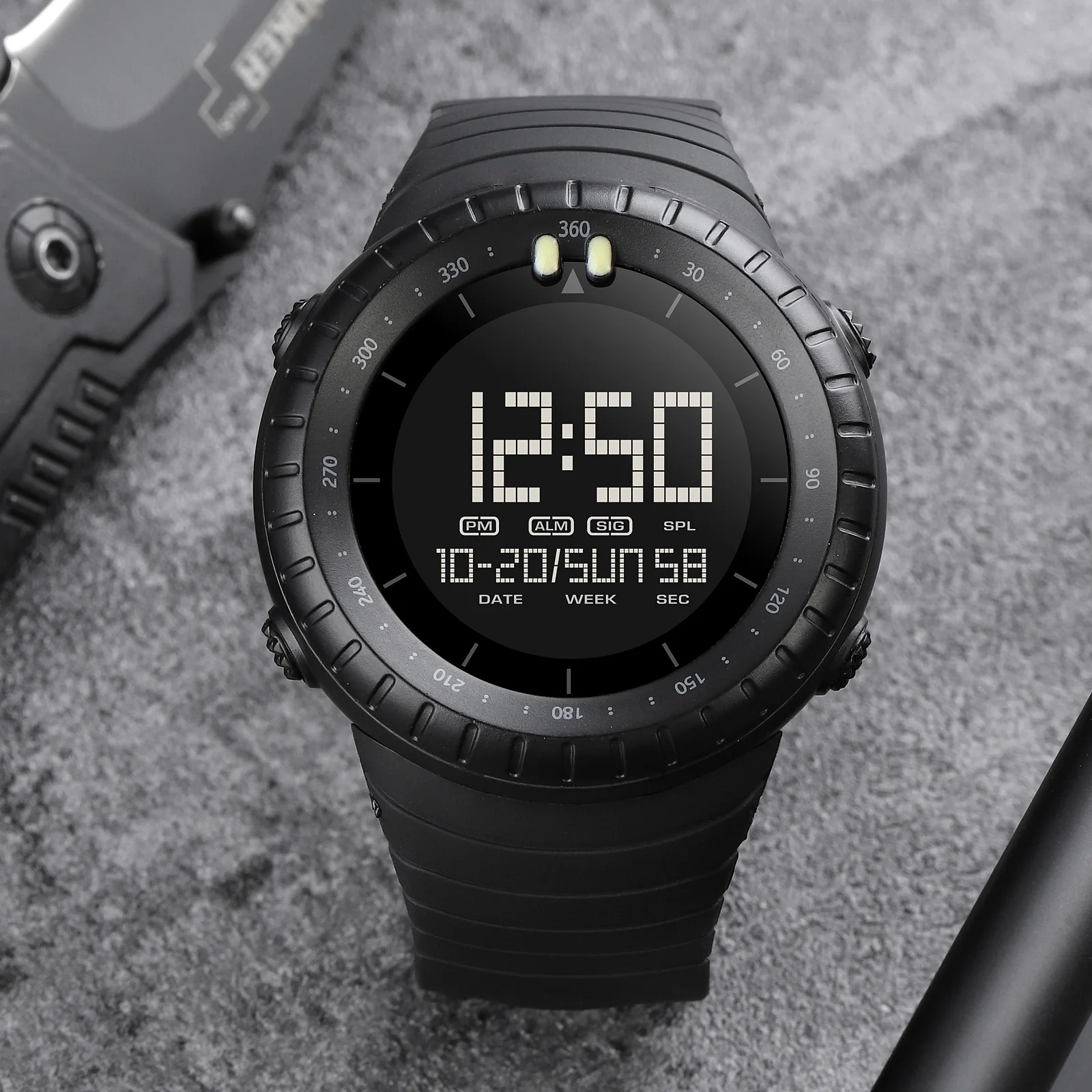 Top Trends: Fashion Sport Digital Watch Men Waterproof Chrono Alarm Outdoor Electronic Clock Man SKMEI Military Wristwatch Relogio Masculino Shoppable Styles