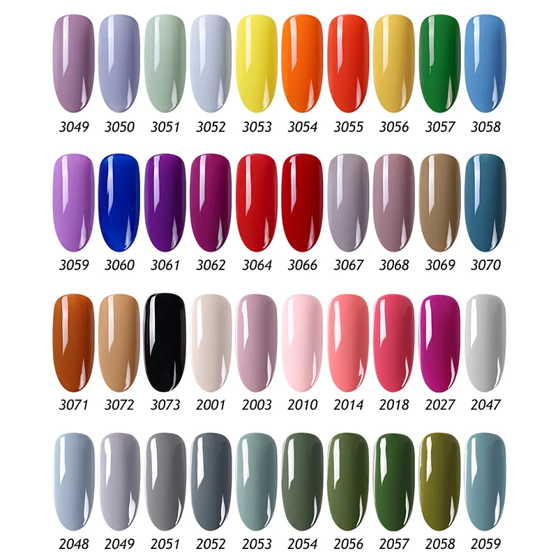 Top Trends: NAILCO 8ml Gel Polish Bright Candy Color High Quality Nail Art Varnishes Lacquer Glitter For Nails Soak Off UV Nail Decoration Shoppable Styles - Image 6