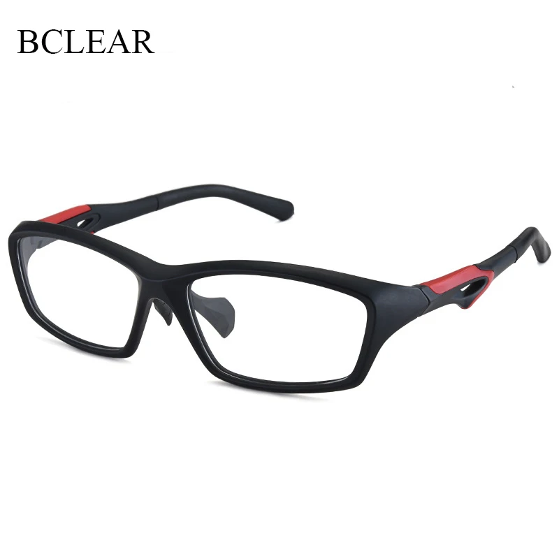 Top Trends: BCLEAR TR90 Glasses Frame Men Full Frames Fashion Eyewear For Sports Myopia Eyeglasses Ultra-light Anti-Slide Design 2020 New Shoppable Styles