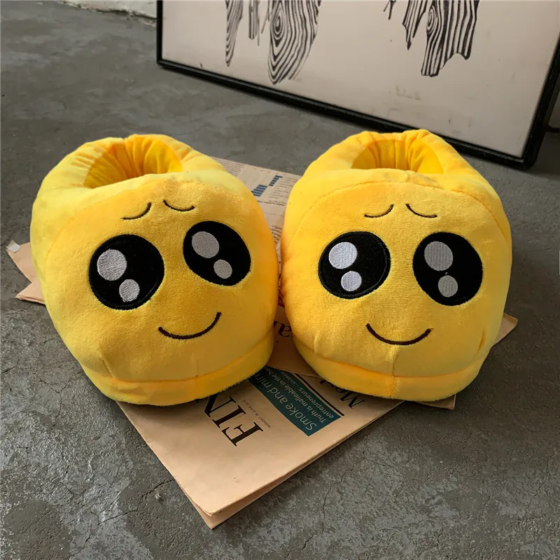 Top Trends: New Arrival Poop Men's Funny Slippers Winter Couples Plush Shoes Soft Indoor Cartoon Slippers Men Slides Non-slip House Shoes Shoppable Styles - Image 4