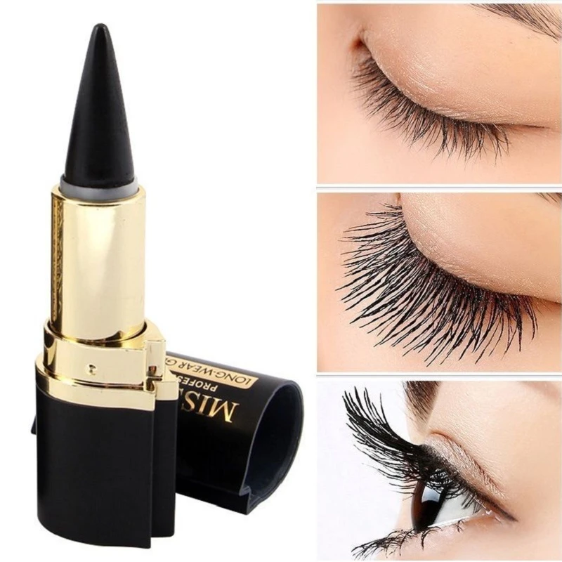 Top Trends: 1PCS Natural Black Eyeliner Cream Waterproof Long-lasting Quick Dry Eye Liner Pen Makeup Tools Eyeliner Pencil Cosmetics Shoppable Styles