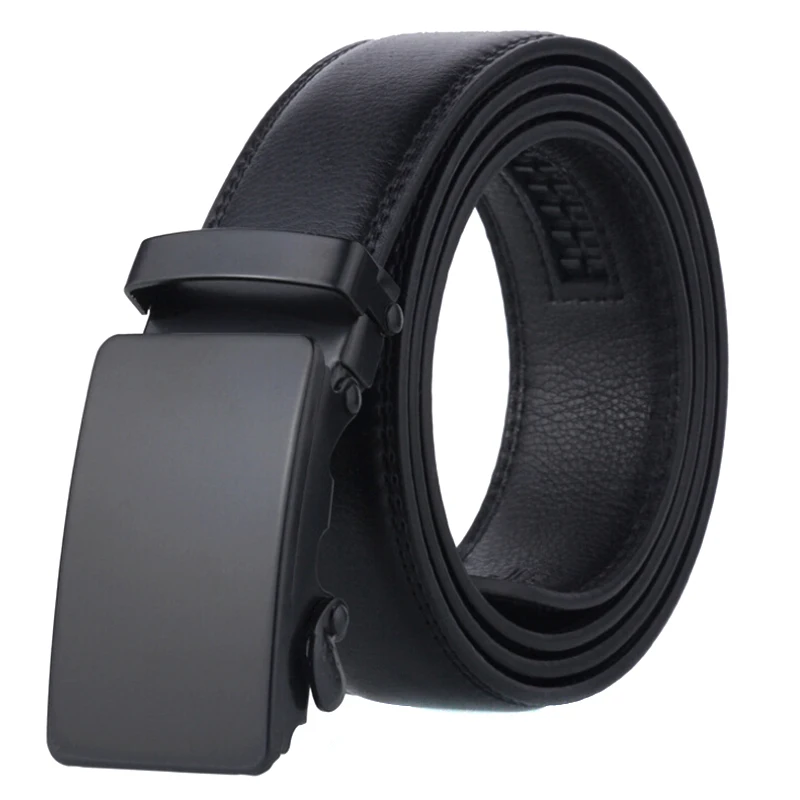 Top Trends: Men&#039;s Automatic Buckle Belt Slide Buckle Business Casual Leather Belt Creative Design Style Fashion Trend Belt High Quality Shoppable Styles