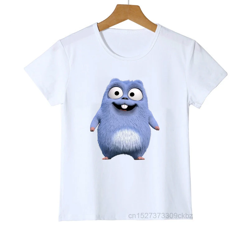 Top Trends: Kids Tshirt Sunlight Grizzy Bear Animal Print T Shirt Boys Christmas Lemmings T-shirt Camisetas Tops Shoppable Styles