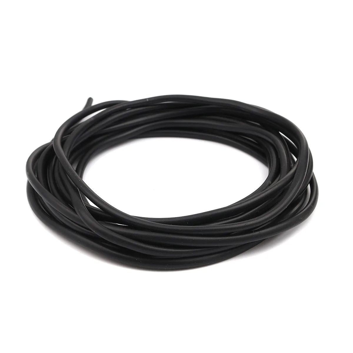 Top Trends: Rubber Jewelry Hollow Pipe Tube Cord Black Handmade DIY Making Necklace Earrings Jewelry Findings 2-5mm, 1Roll (Approx 5 M / Roll) Shoppable Styles