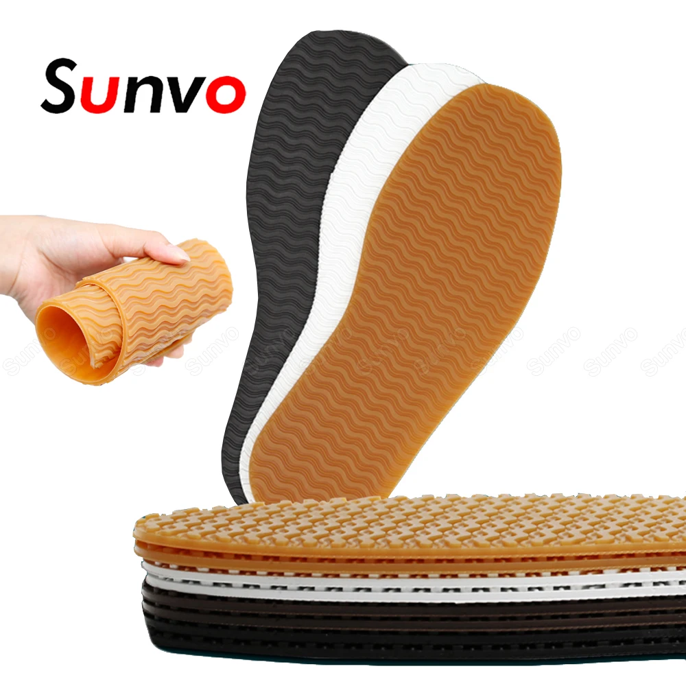 Top Trends: Sunvo Rubber Soles For Making Shoes Replacement Outsole Anti-Slip Shoe Sole Repair Sheet Protector Sneakers High Heels Material Shoppable Styles