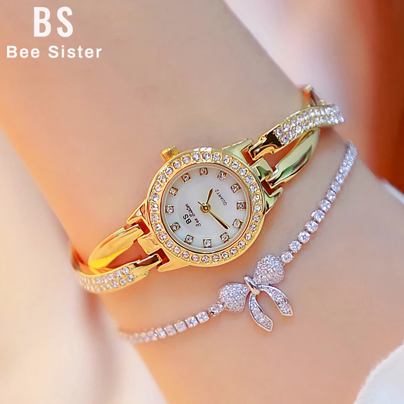 Top Trends: Luxury Women Watches Diamond Famous Brand Elegant Dress Quartz Watches Ladies Small Dial Clock Rhinestone Wristwatch Dropship Shoppable Styles