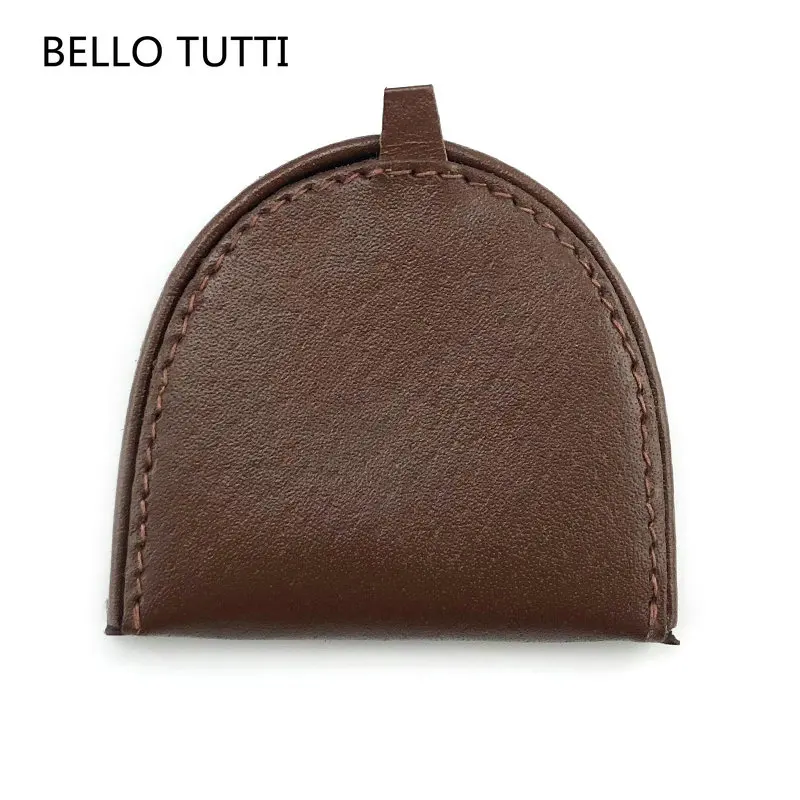 Top Trends: BELLO TUTTI Men Vintage Genuine Leather Pigskin Mini Coin Purse 2023 Fashion New Girl Short Change Wallet Women Small Money Bags Shoppable Styles