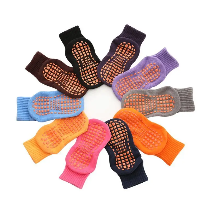 Top Trends: Fashion Socks Boys And Girls Anti Slip Cotton Trampoline Socks Soccer Football Sports Socks Non-slip Floor Socks Funny Socks Shoppable Styles