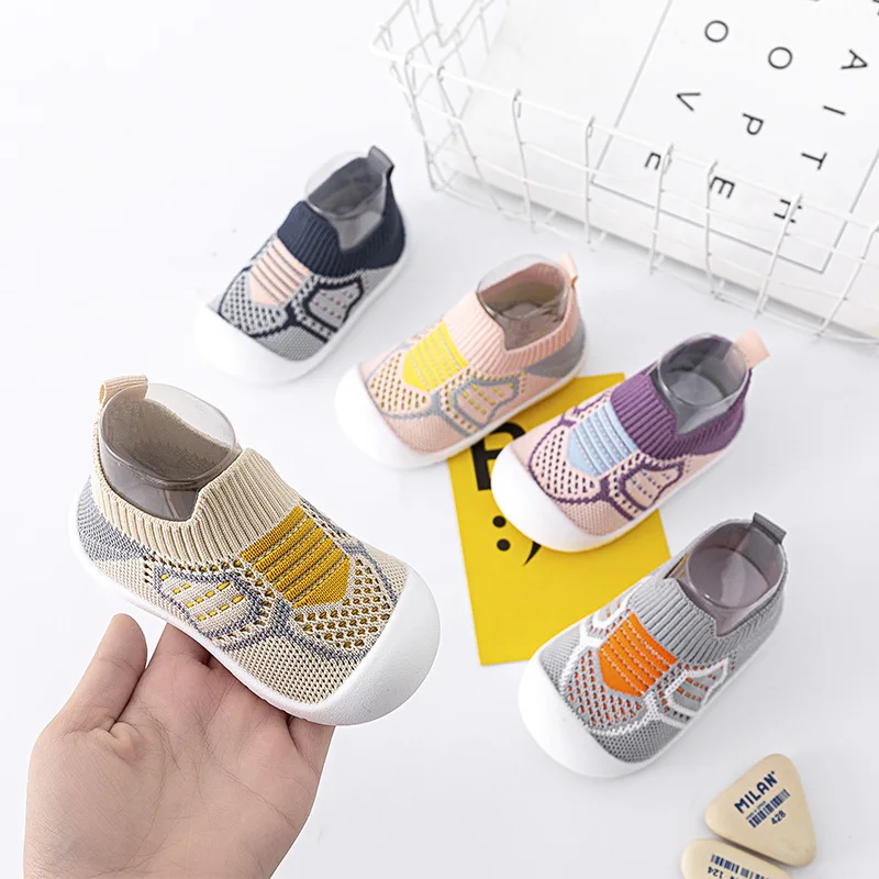 Top Trends: Spring Summer New Baby First Walker Breathable Mesh Infant Toddler Shoes Soft Bottom Kids Girls Boys Slip-On Casual Sneakers Shoppable Styles