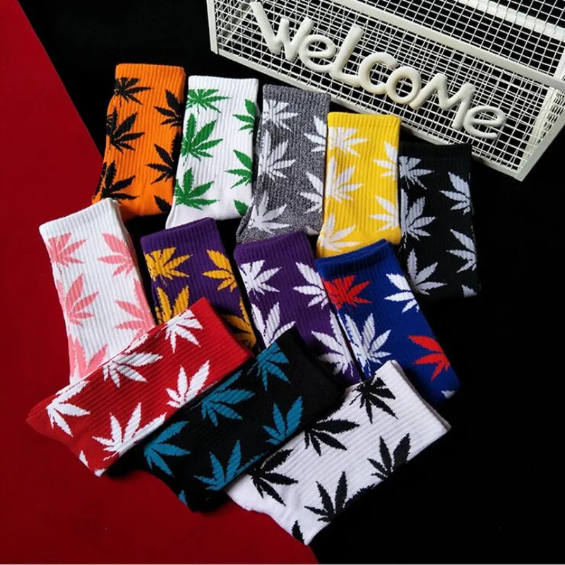 Top Trends: Best Selling Men&#039;s Fashion Harajuku Funny Lady Weed Socks Happy Men&#039;s Cotton Hip Hop Hemp Socks Men&#039;s Fashion Warm Men&#039;s Socks Shoppable Styles