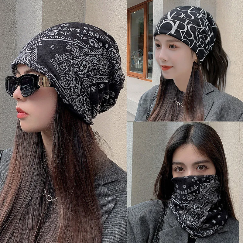 Top Trends: Winter Women Hat Warm Beanie Hats Cap Turban Tube Bandana Headband Outdoor Head Face Scarf Neck Warmer Collar Headwear Kerchief Shoppable Styles