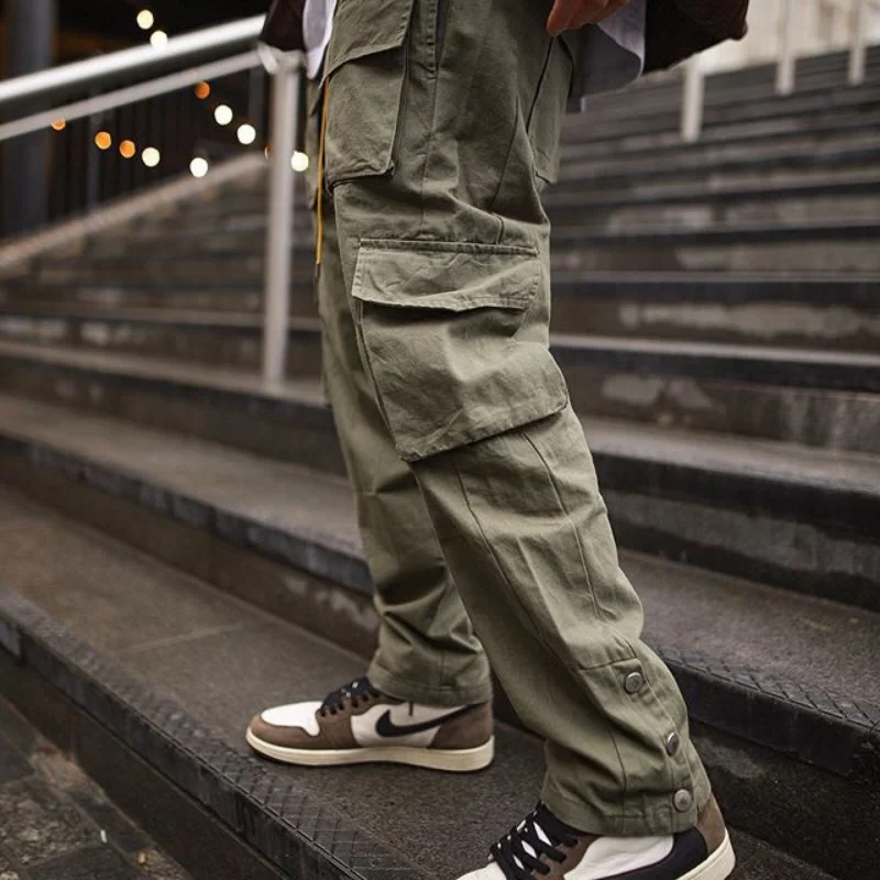 Top Trends: Cargo Pants Men Multi-pocket Mens Pants Streetwear Hip-Hop Casual Jogging Pant Trousers Male Fashion Trend Student Clothing Shoppable Styles - Image 4