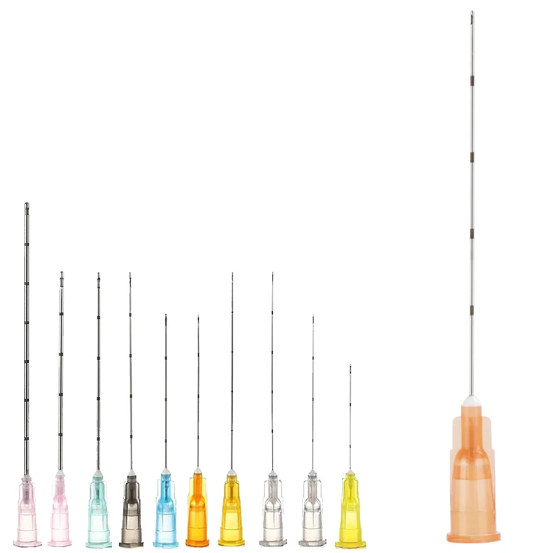 Top Trends: Korea 2pcs Hot SellMesotherapy Blunt-tip Cannula For Filler Injection 14G--30G Hyaluronic Acid Injection Blunt Tip Micro Cannul Shoppable Styles - Image 2