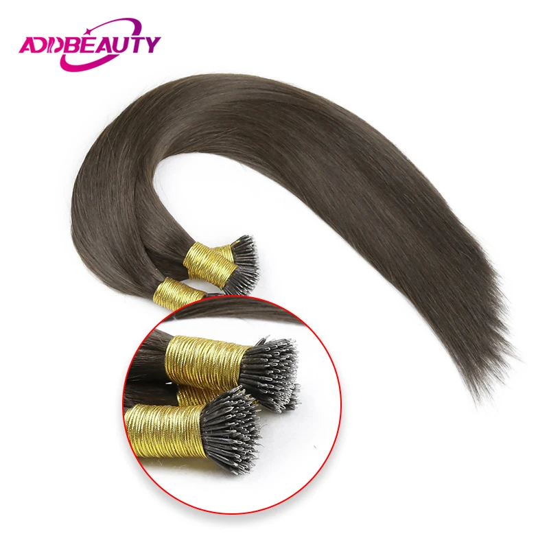 Top Trends: Straight Nanoring Human Fusion Hair Addbeauty Keratin Capsules 40g 50g High Quality Brazilian Human Remy Hair Extension Natural Shoppable Styles