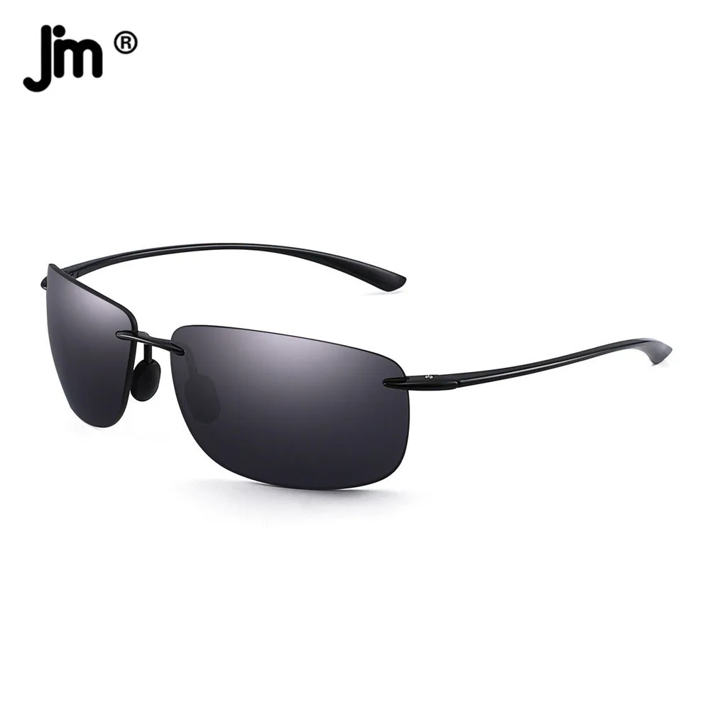 Top Trends: JIM Ultralight Sport Sunglasses For Men Women TR90 Rimless Frame For Running Fishing Cycling Driving Shoppable Styles