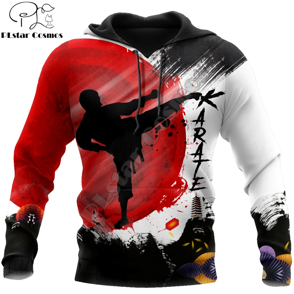 Top Trends: Karate Martial Arts 3D Printed Autumn Men Hoodies Unisex Harajuku Casual Pullover Zip Hoodie Streetwear Sudadera Hombre DW0513 Shoppable Styles