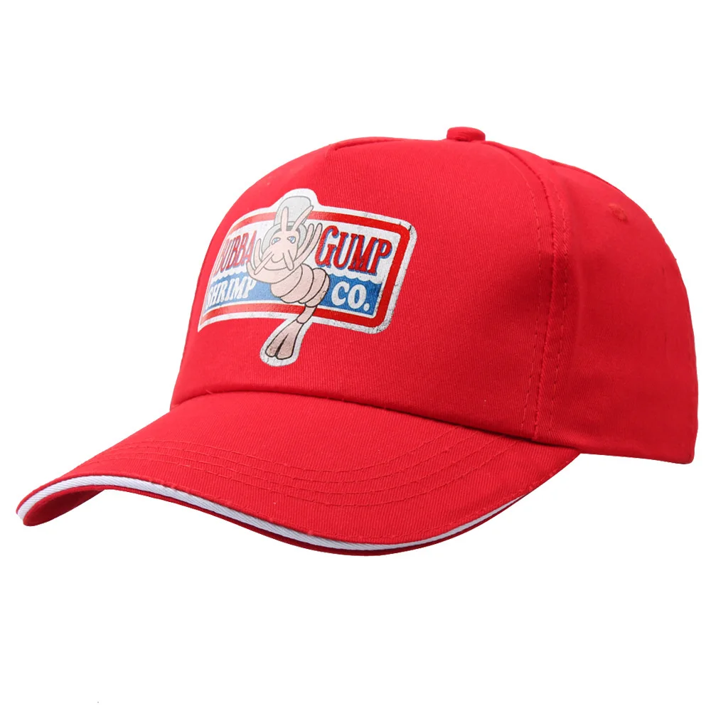 Top Trends: Adjustable Bubba Gump Baseball Cap Shrimp Co. Embroidered Hat Forest Gump Costume Hats Shrimp Hat Cotton Mesh Cap Shoppable Styles - Image 2