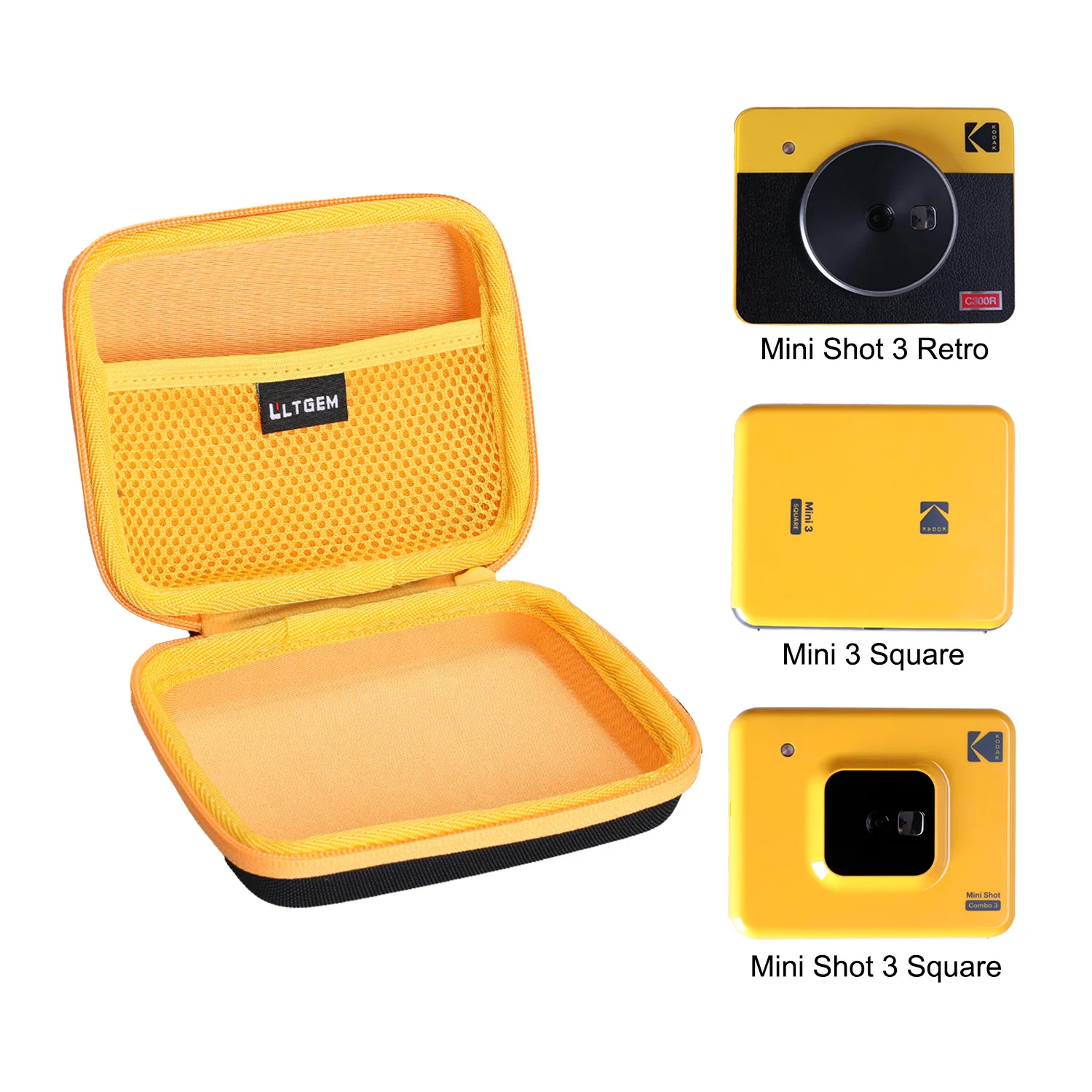 Top Trends: LTGEM Waterproof EVA Hard Case For Kodak Mini Shot 3 Retro Mini Shot 3 Squre / Mini Shot 3 Instant Camera & Photo Printer Shoppable Styles