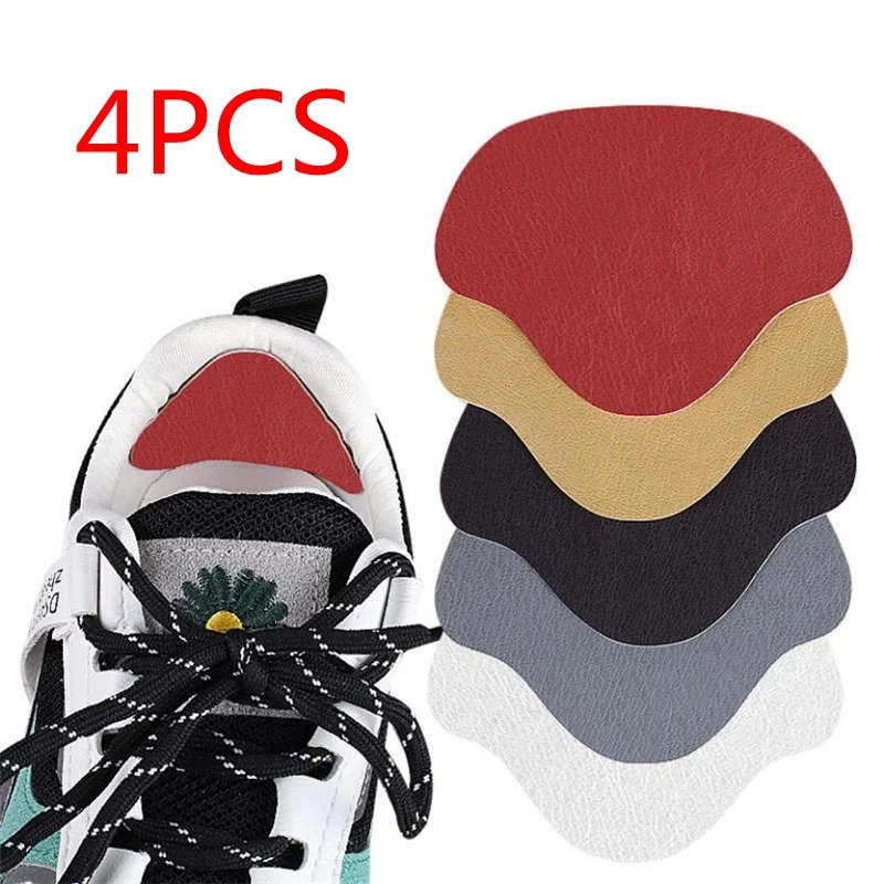 Top Trends: 4pcs Insoles Patch Heel Pads For Sneakers Adjustable Size Antiwear Feet Pad Cushion Insert Insole Heel Protector Back Sticker Shoppable Styles