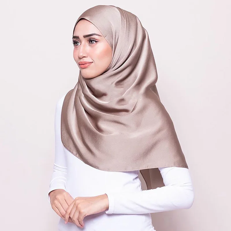 Top Trends: Plain Bubble Chiffon Scarf Hijab Wrap Women Print Shawls Headband Muslim Hijabs Female Scarves Long Shawl Turbanet Headscarf Shoppable Styles