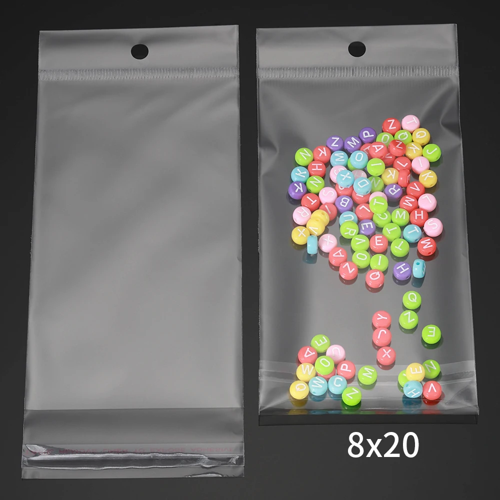 Top Trends: 100pcs Multiple Size Clear Self-adhesive Cello Cellophane Bag Self Sealing Plastic Bags For Candy Packing Resealable Bag Jewelry Shoppable Styles - Image 5