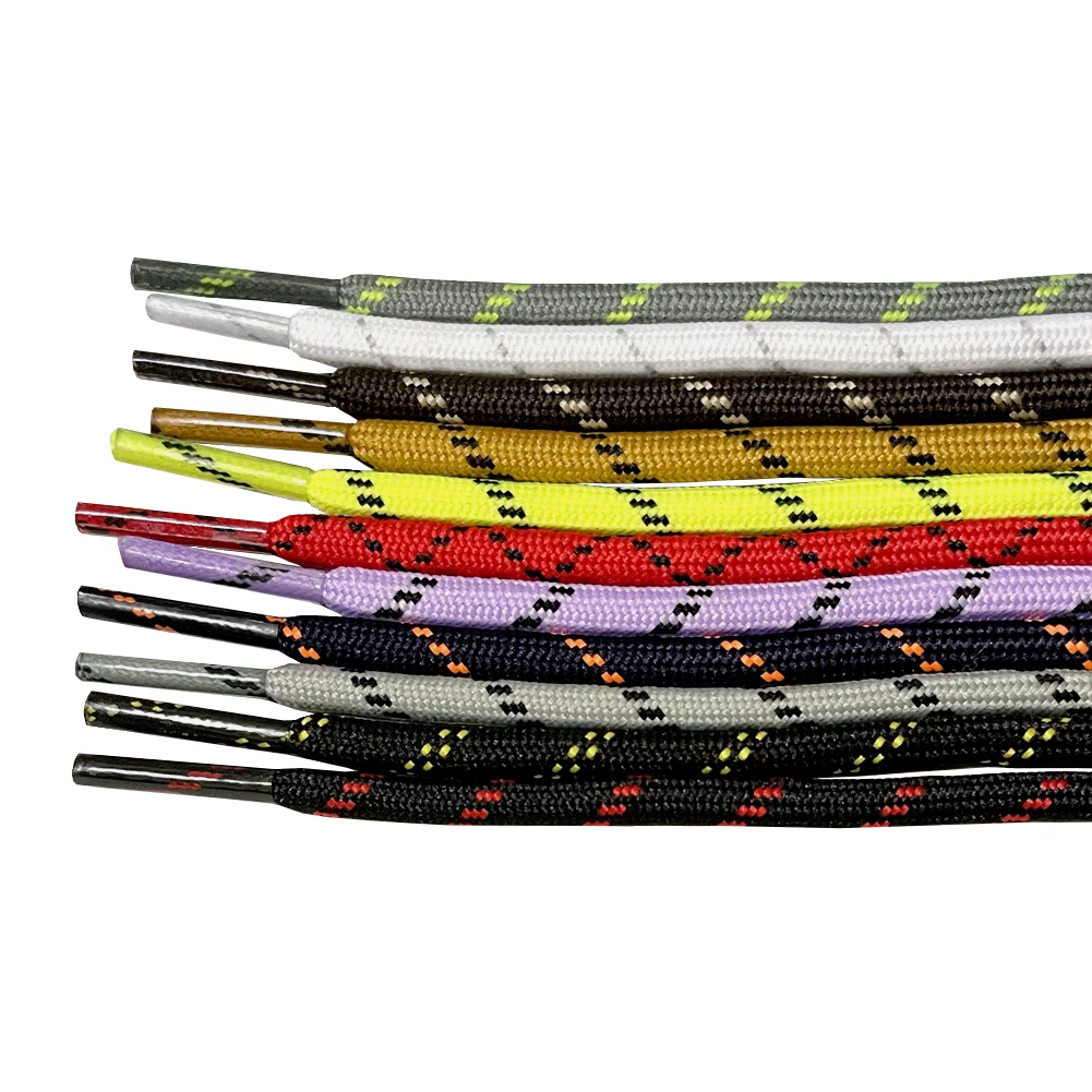 Top Trends: Hot Sale Round Shoe Laces Of Polyester Shoelace Strings For Working Hiking Boots 120 - 140 CM Shoppable Styles