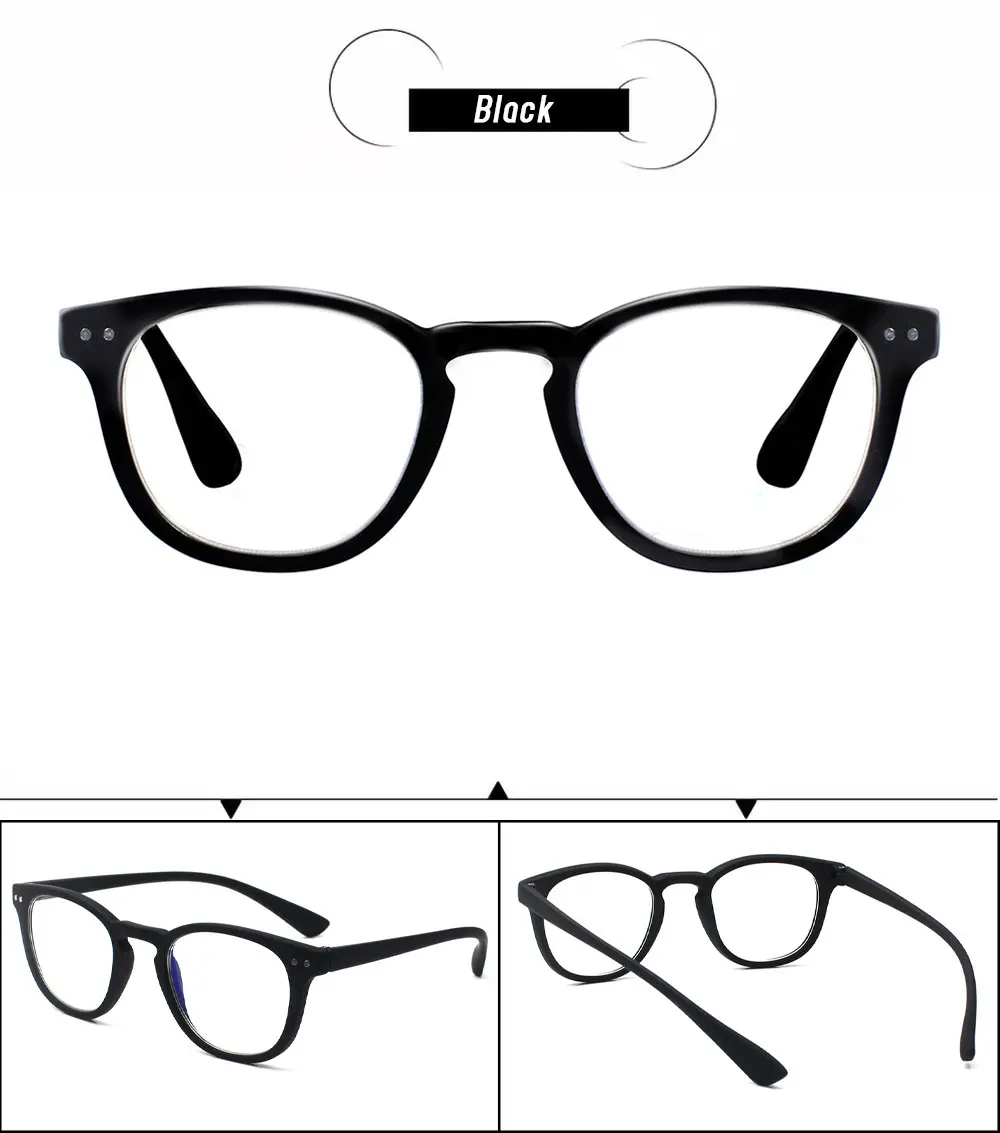 Top Trends: Turezing Reading Glasses Blue Light Blocking Women Men Fashion Square Computer Readers Anti Glare UV Ray Filter Eyeglasses Shoppable Styles - Image 5