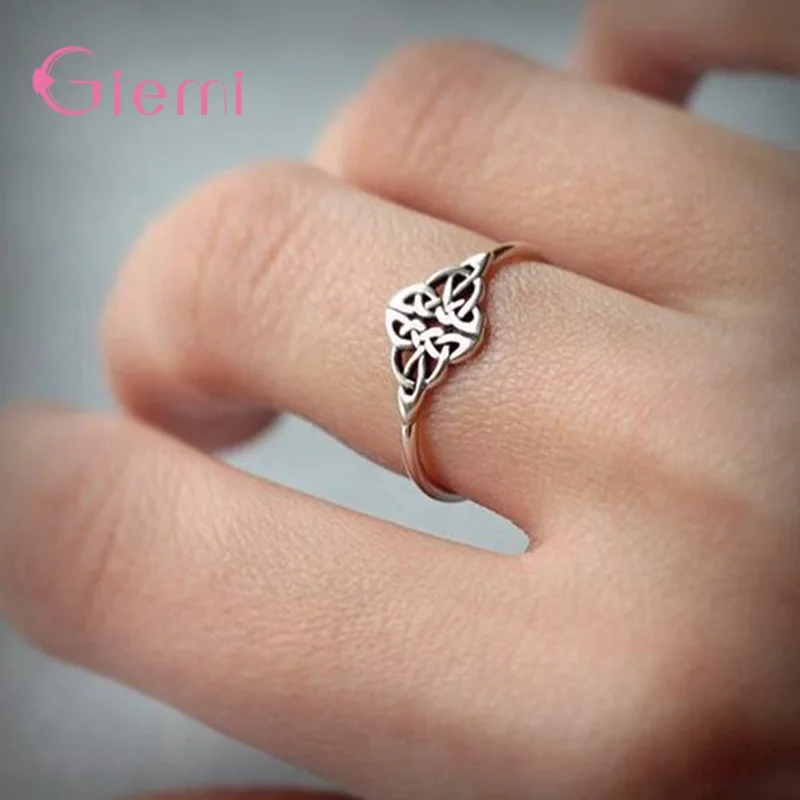 Top Trends: Elegant 925 Sterling Silver Camellia Finger Rings For Women Trendy Delicate Hollow Out Flower Ring Celebrity Jewelry Bijoux Shoppable Styles