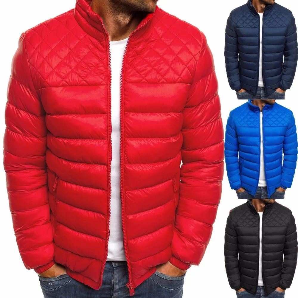 Top Trends: ZOGAA 4 Colors Plus Size S-3XL Men's Fashion Autumn And Winter Puffer Cotton Coat Shoppable Styles