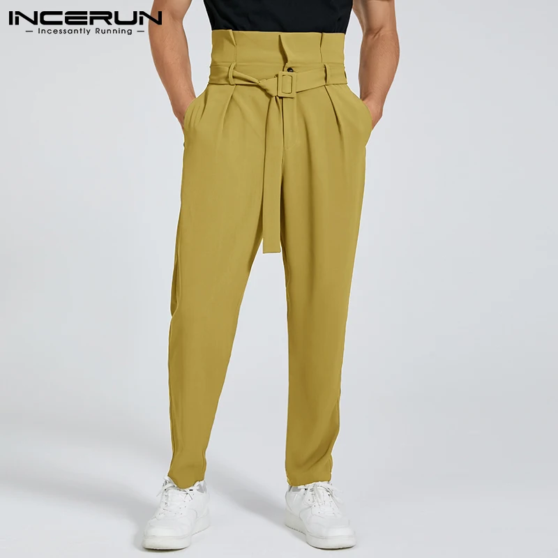 Top Trends: INCERUN American Style Fashion New Men Pantalons Casual Streetwear Trousers Male Lace-up Big Pocket Cargo Long Pants S-5XL 2023 Shoppable Styles - Image 3