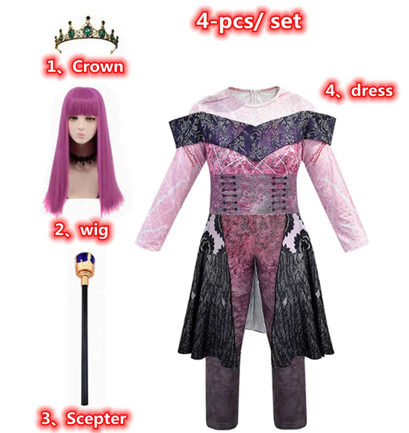 Top Trends: Descendants Of The Queen 3 Audrey Evey Halloween Costume Party Fantasia Costume Women's Musical Starlight Heir Children Cosplay Shoppable Styles