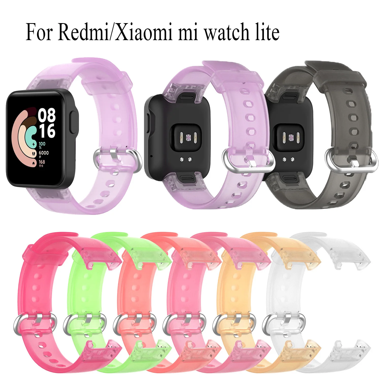 Top Trends: Silicone Band Strap For XiaoMi Mi Watch Lite / For Redmi Watch Strap Original Smartband Sport Wristband Bracelet Belt Accessories Shoppable Styles