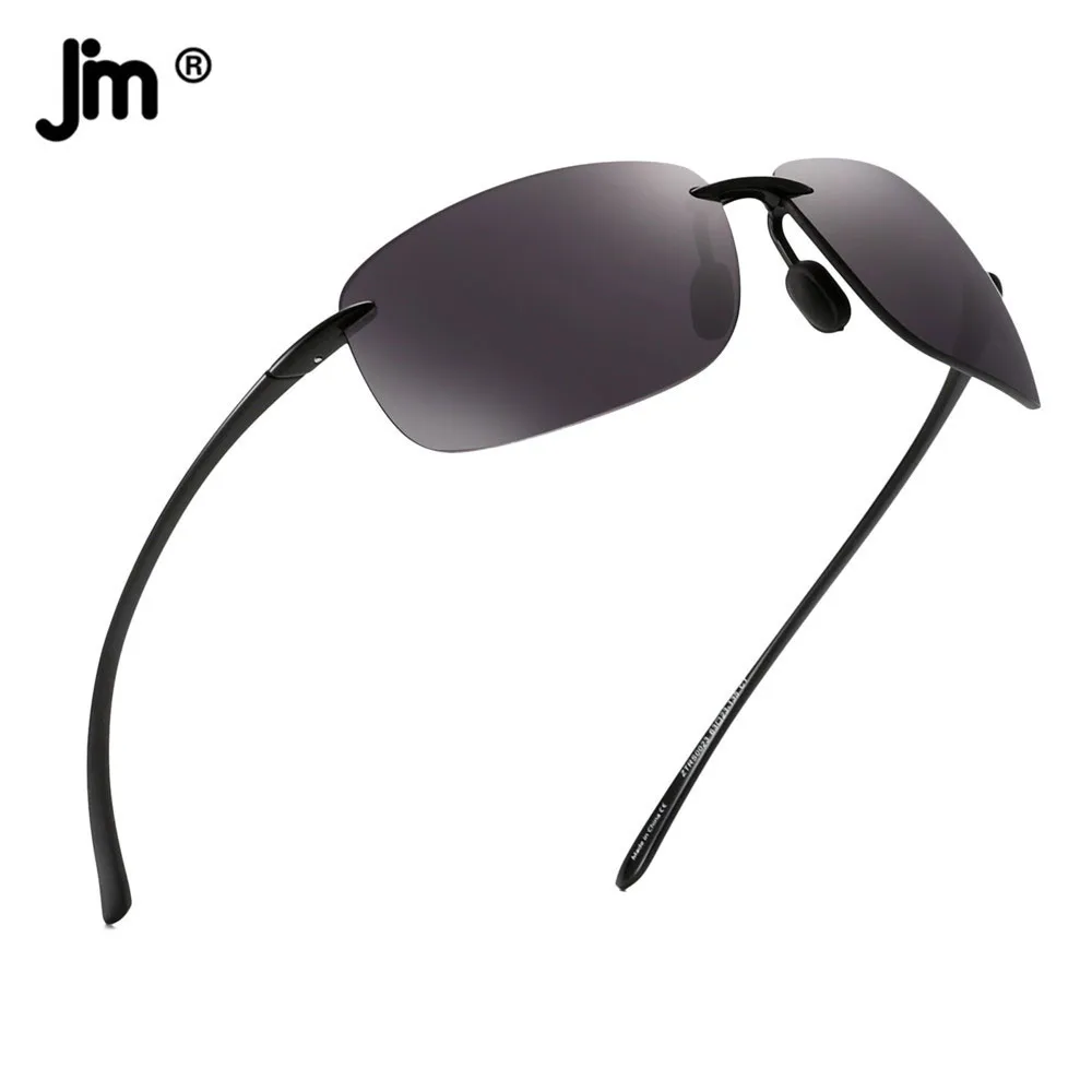 Top Trends: JIM Ultralight Sport Sunglasses For Men Women TR90 Rimless Frame For Running Fishing Cycling Driving Shoppable Styles - Image 4