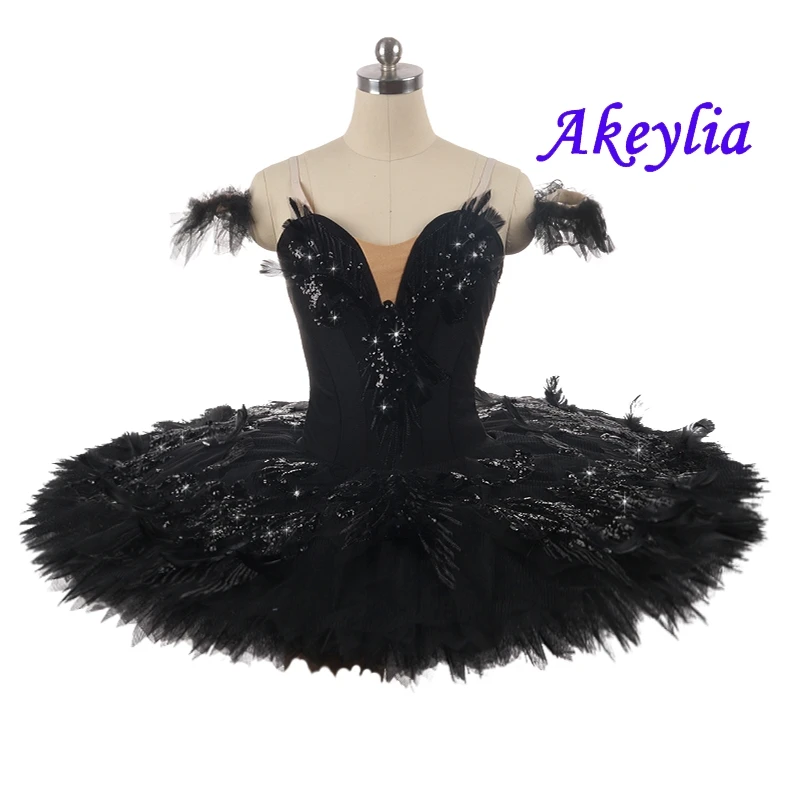 Top Trends: Black Swan Tutu Professional Women Swan Lake Pancake Girls Ballet Tutu White Swan Adult White Tutu For Competition Costume Dress Shoppable Styles