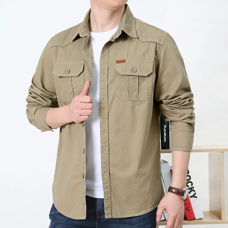 Top Trends: Linen Shirt For Men Clothing 2022 Fashion Men's Plaid Shirt Mens Shirts Long Sleeve Man Shirts Male Clothes Menswear Shoppable Styles - Image 3