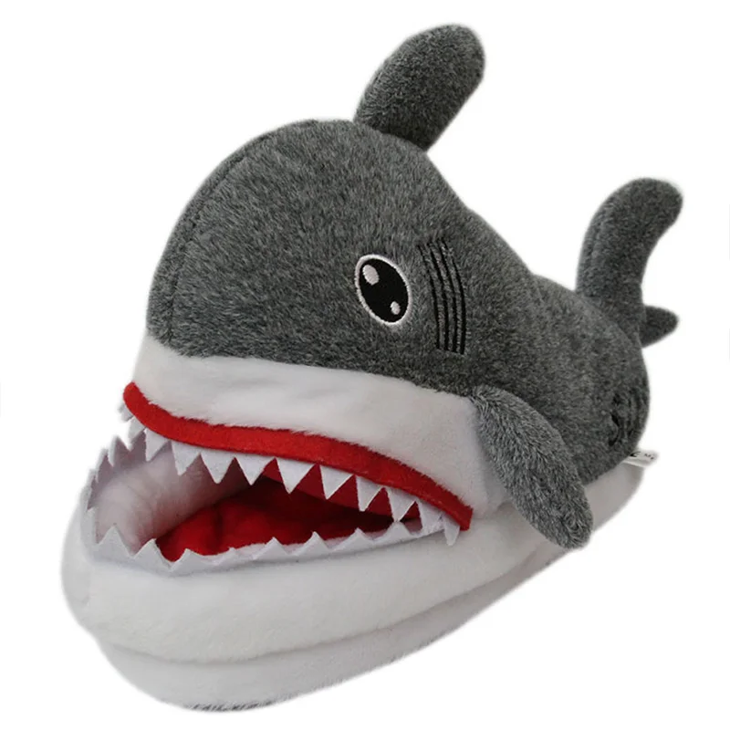 Top Trends: Shark Slippers Boys Funny Winter Shoes Unisex Couple Slippers Designer Cartoon Men Indoor Home Slippers 2022 News Animal Shoes Shoppable Styles - Image 6