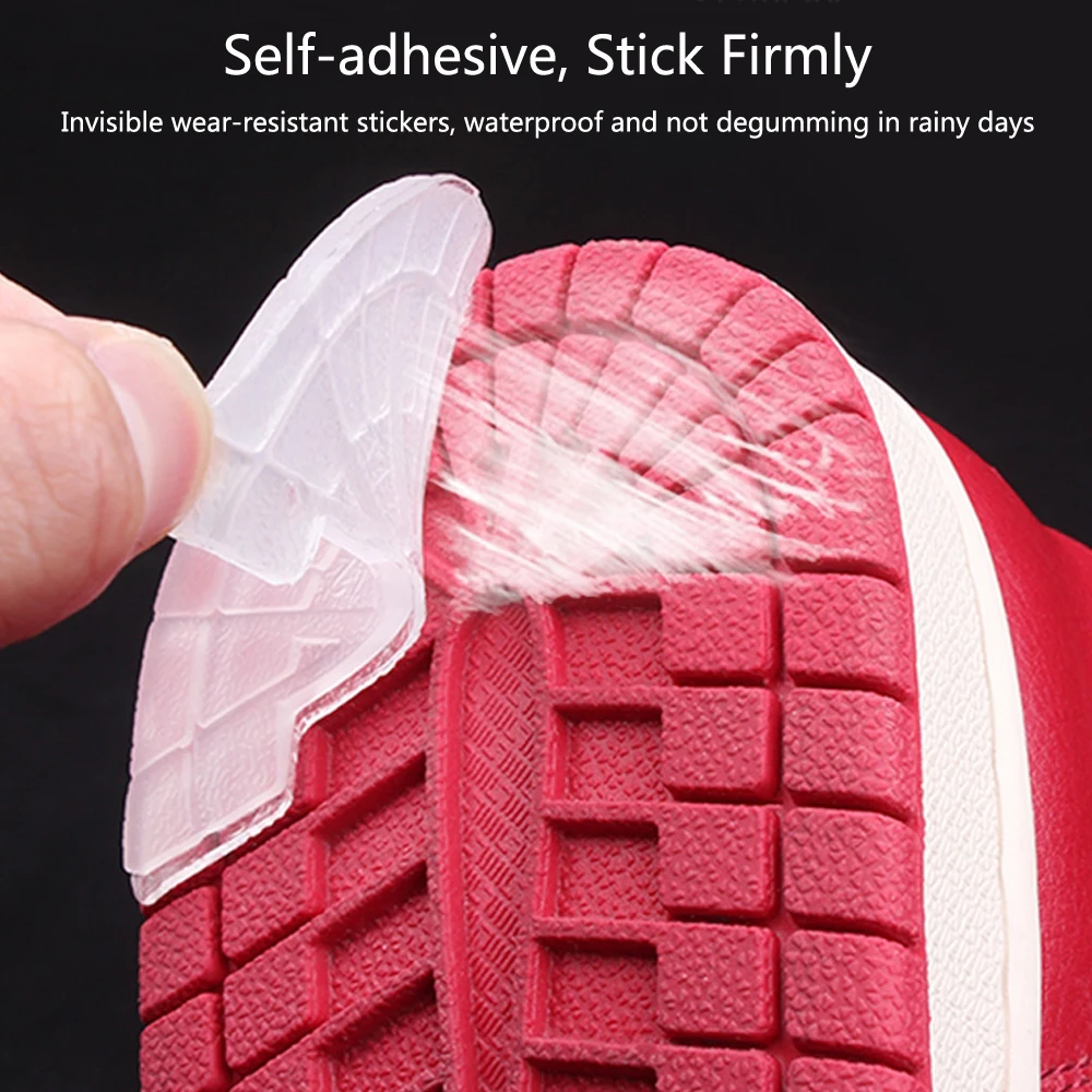 Top Trends: Wear-resistant Outsole Insoles For Shoes Repair Anti-Slip Self-Adhesive Sole Protector Sticker Sneakers Heel Rubber Shoe Pads Shoppable Styles - Image 2