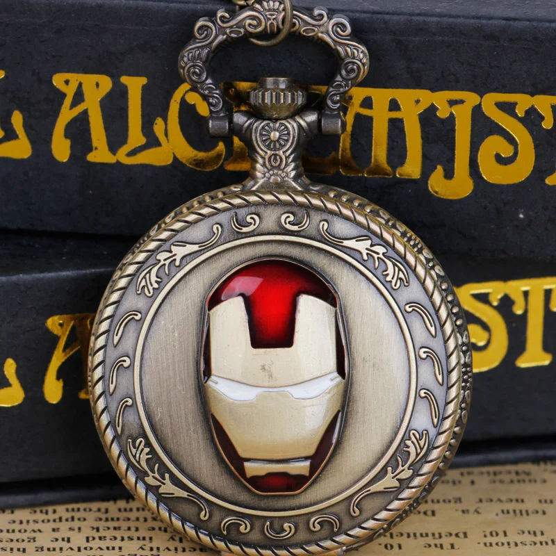 Top Trends: Vintage Anime Theme Quartz Pocket Watch Necklace Pendant For Women Men Children Gifts Shoppable Styles